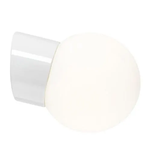 Ifö Electric 6044-800-10 Väggarmatur matt, sned, IP54, LED Vit