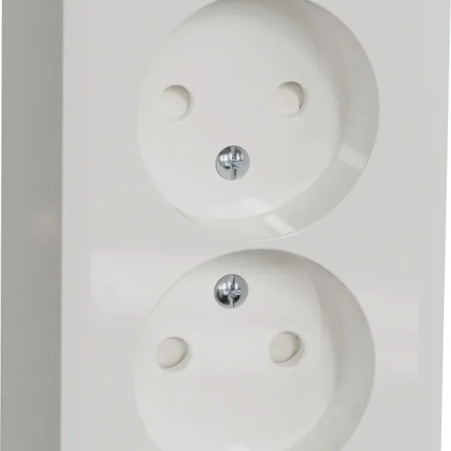 Schneider Electric Exxact Vägguttag 2-vägs, 250 V