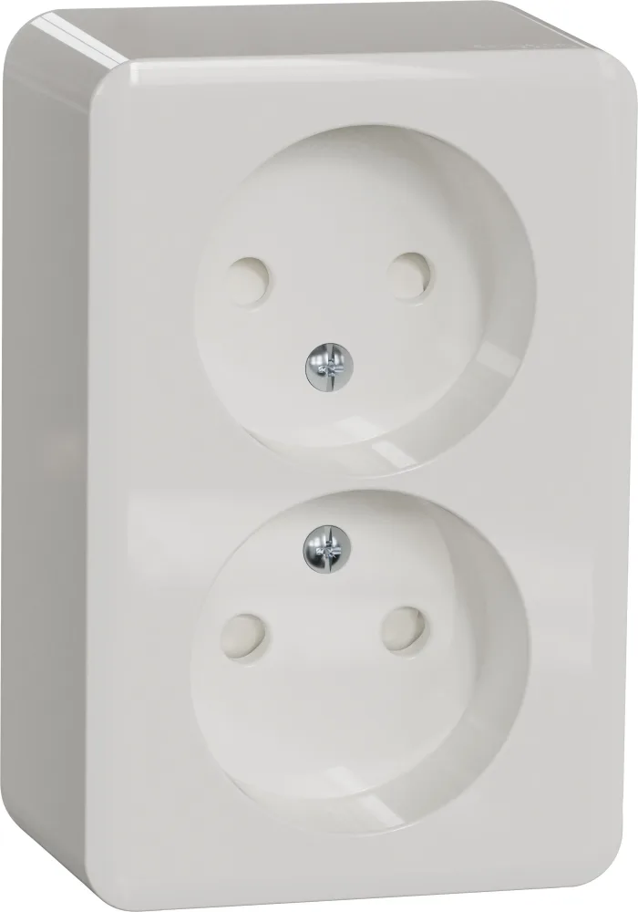 Schneider Electric Exxact Vägguttag 2-vägs, 250 V