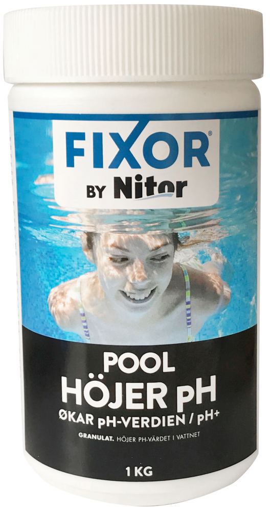 POOLKEMIKALIE HÖJER PH NITOR 1KG