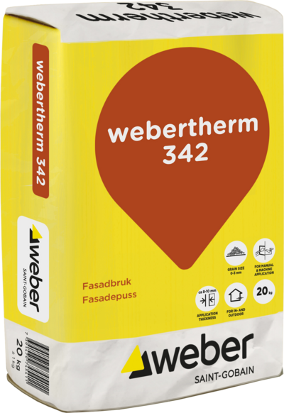 FASADBRUK WEBER THERM 342 20KG