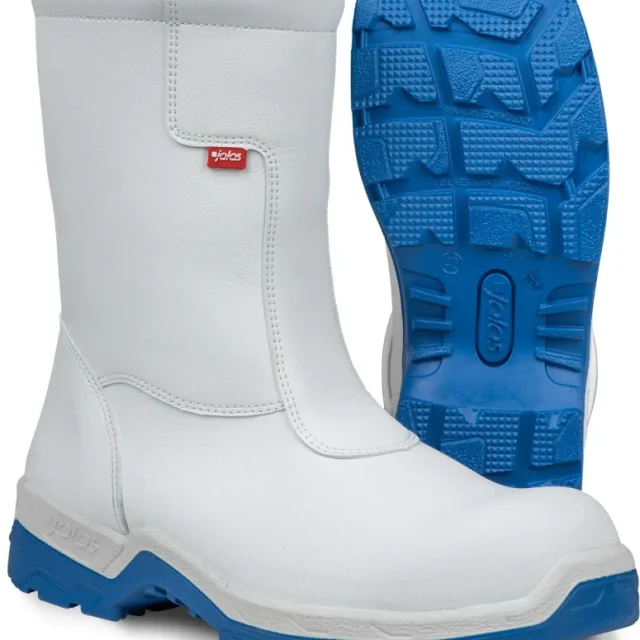 Jalas Clean 1440 Skyddsstövel vit/blå, S2, ESD 48