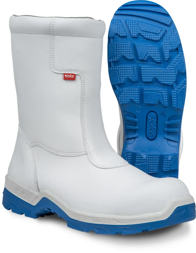 Jalas Clean 1440 Skyddsstövel vit/blå, S2, ESD 48
