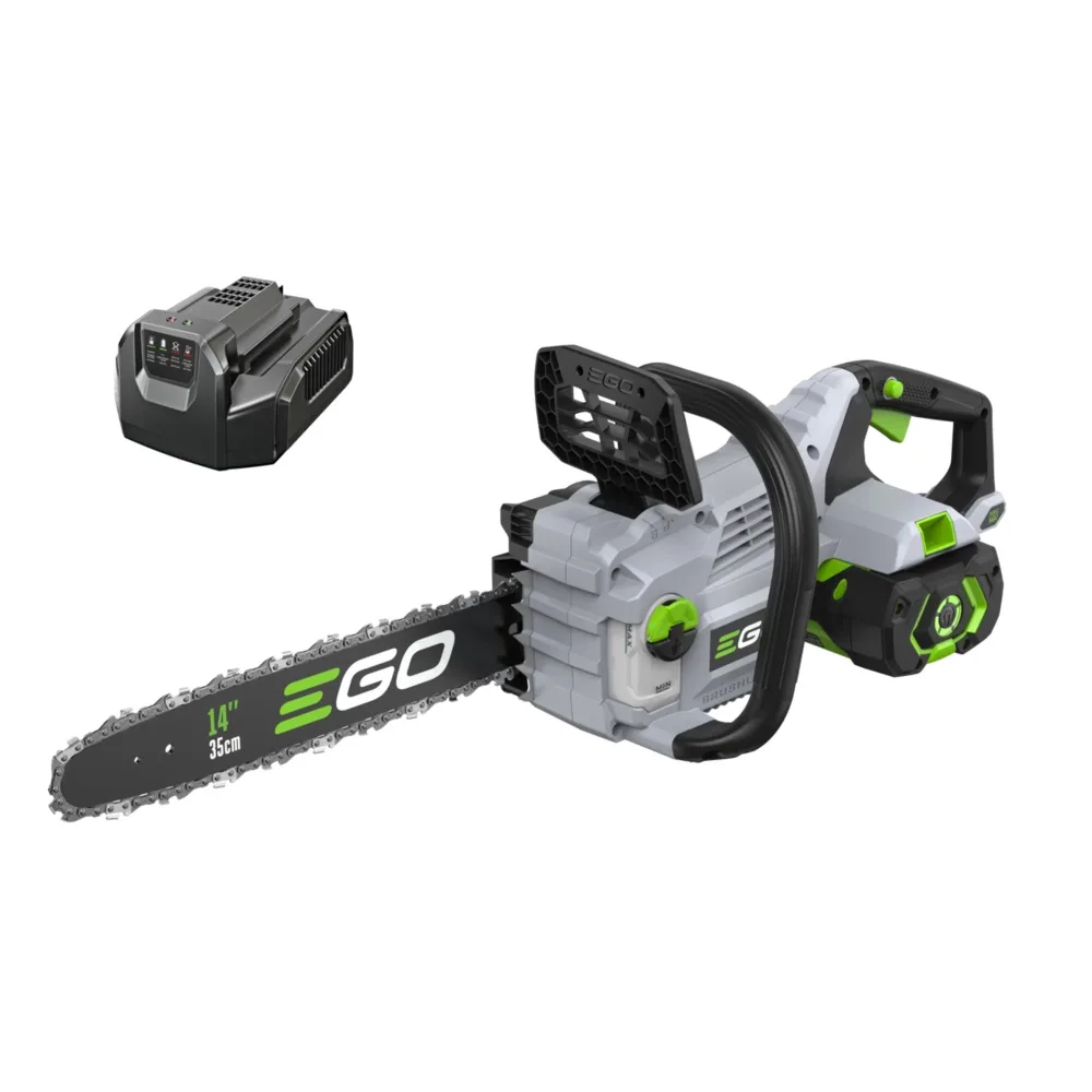 EGO CS1411E Motorsåg med batteri och laddare