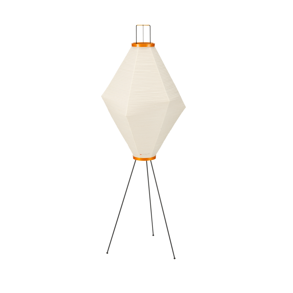 Akari 13A golvlampa 136 cm, Vit