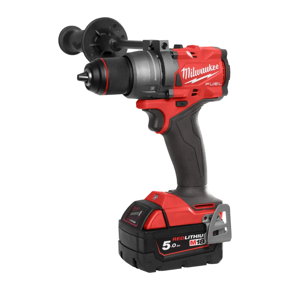 Milwaukee M18 FDD3-502X Skruvdragare med batteri och laddare