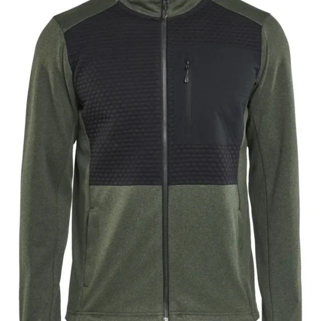 Blåkläder 354825339991XXXL Tröja svart, helzip Svart