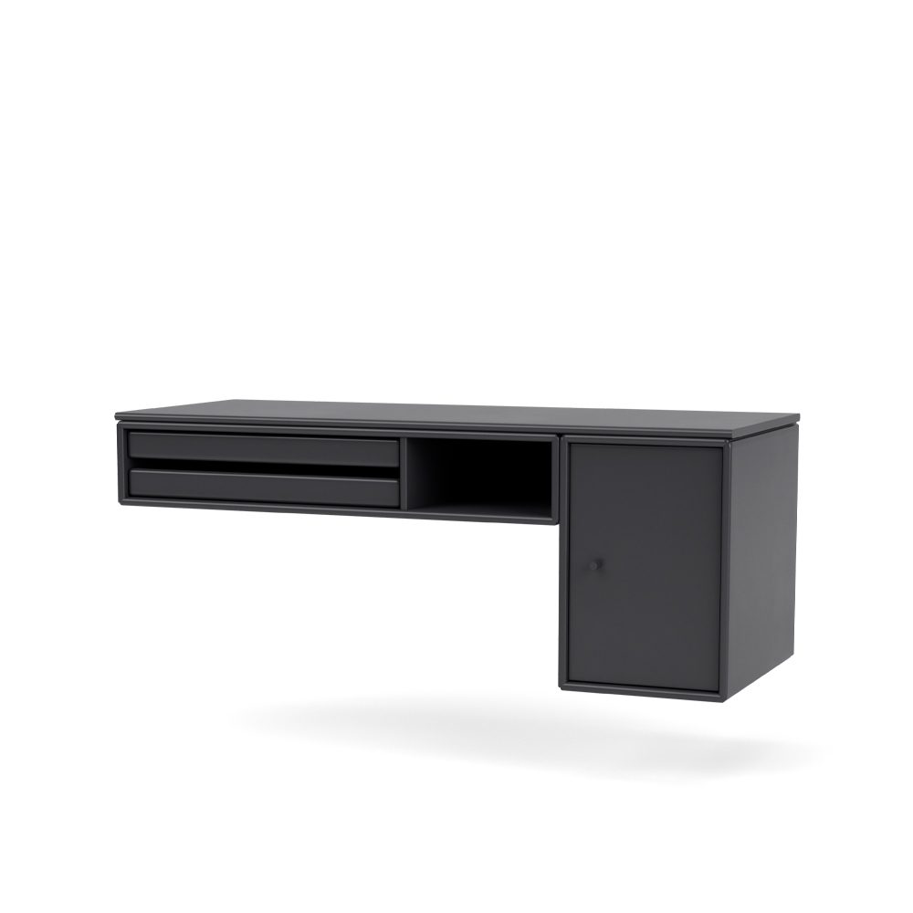 Bureau skrivbord, anthracite 04