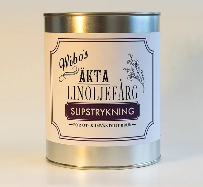 Linoljefärg Slipstrykning 1 L Vit