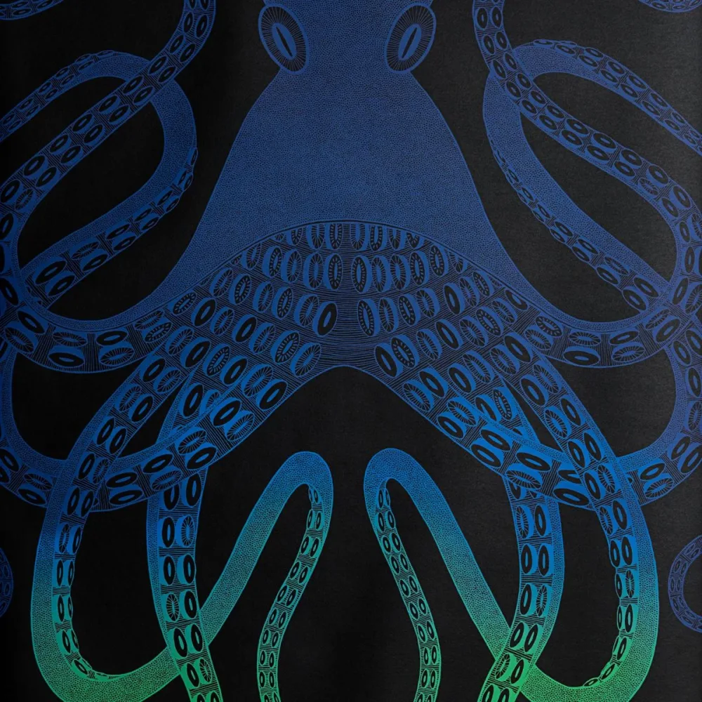 Florin Octopus Misp1397 Svart Tapet - Midbec | Stuvbutiken - Bild 2