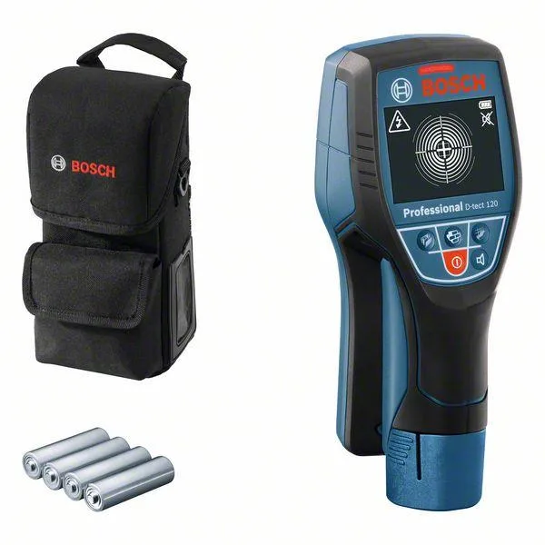 Bosch D-TECT 120 Detektor universal, med LR6-batterier