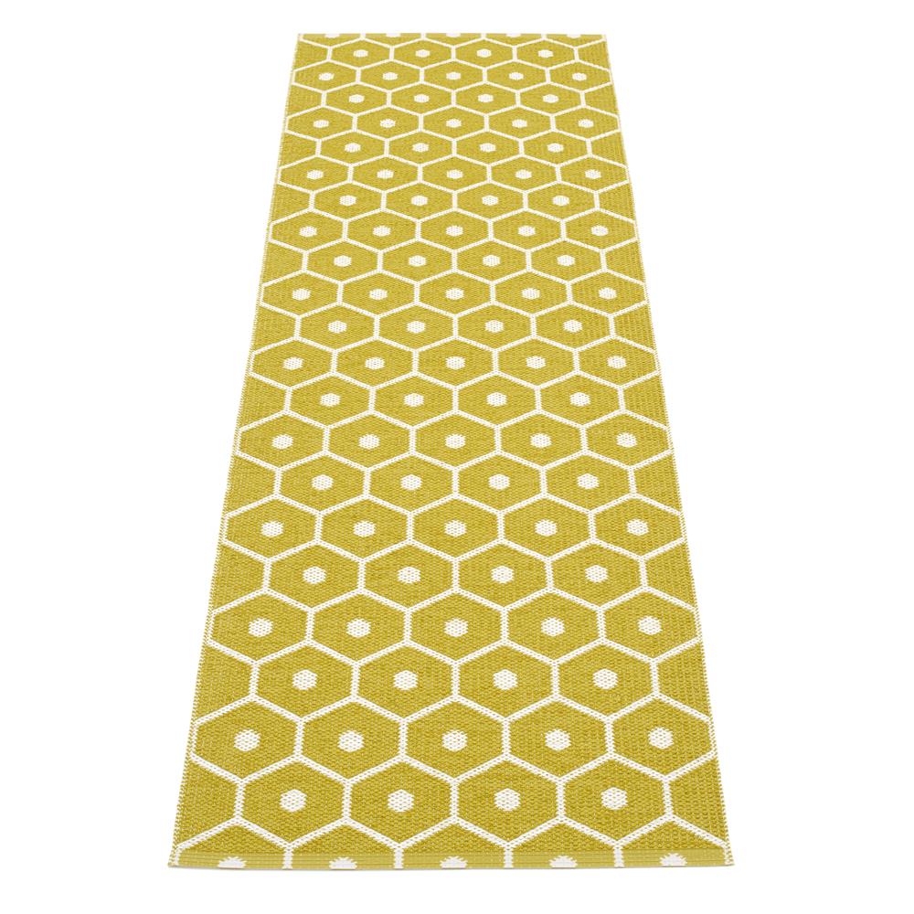 Honey gångmatta mustard/vanilla, 70x100 cm