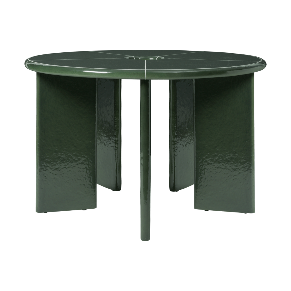 Deya matbord, Dark green, Ø120x75 cm