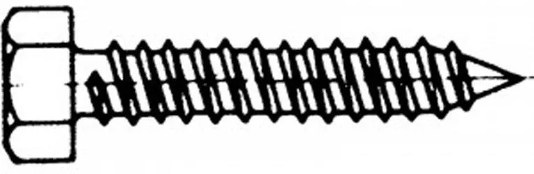 REYHER 079760130063032 Plåtskruv 250-pack 6.3x32 mm - Bild 2