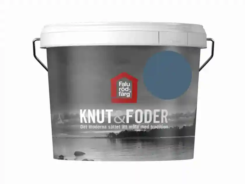 Falu Rödfärg Knut & Foder - Blå 1L