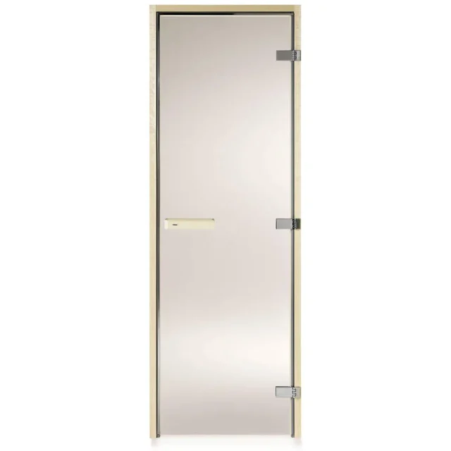 Tylö DGL Bastudörr bronsfärgat glas, asp 8x20 dm