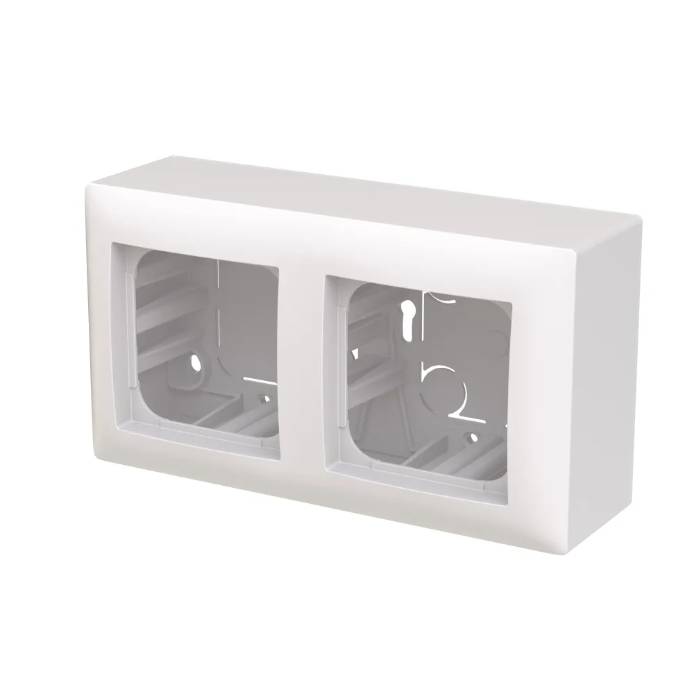ABB Saga 1723S85H43-916 Förhöjningsram 1 fack, 85 mm bredd