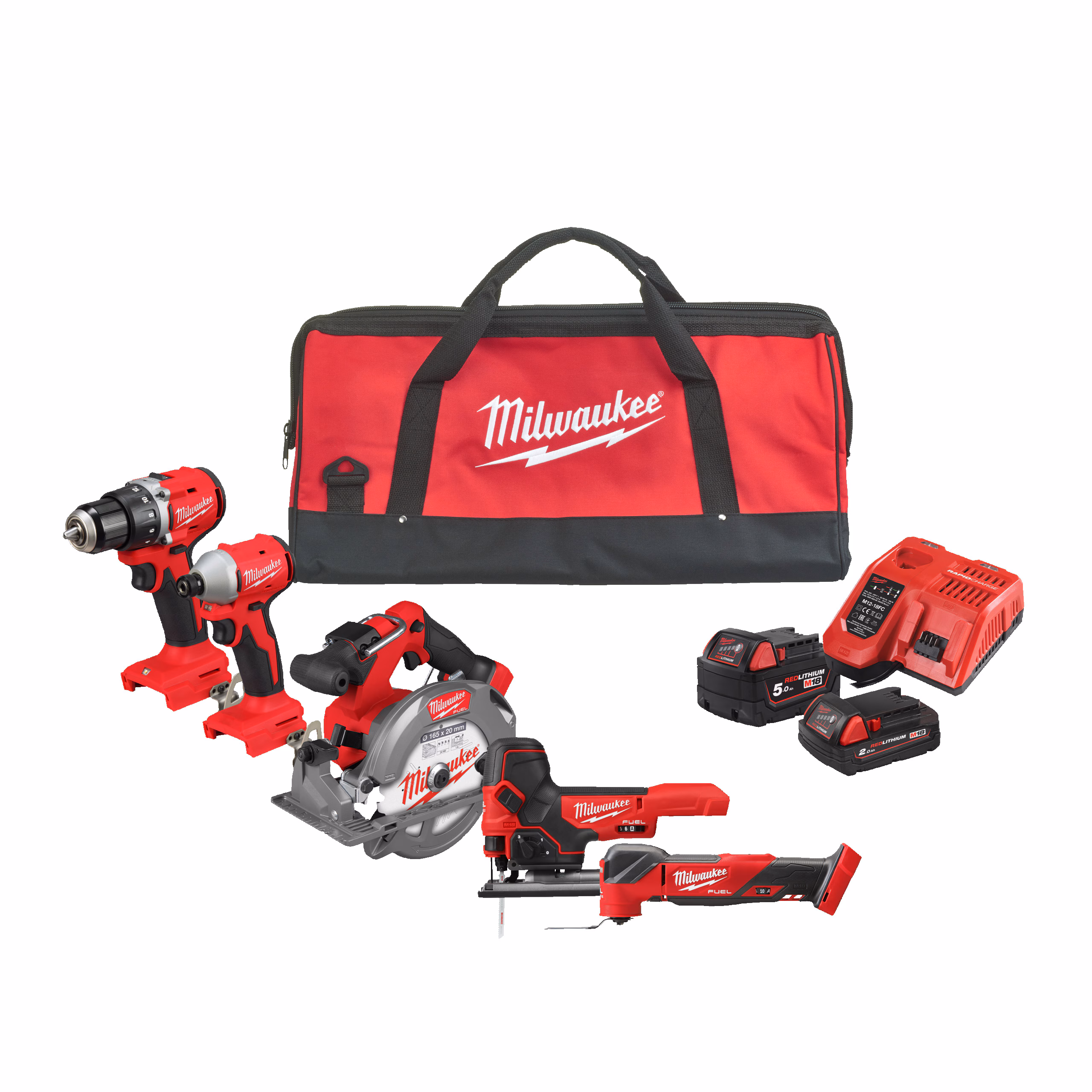 Kjøp Milwaukee Powerpack M18, FPP5AB-523B