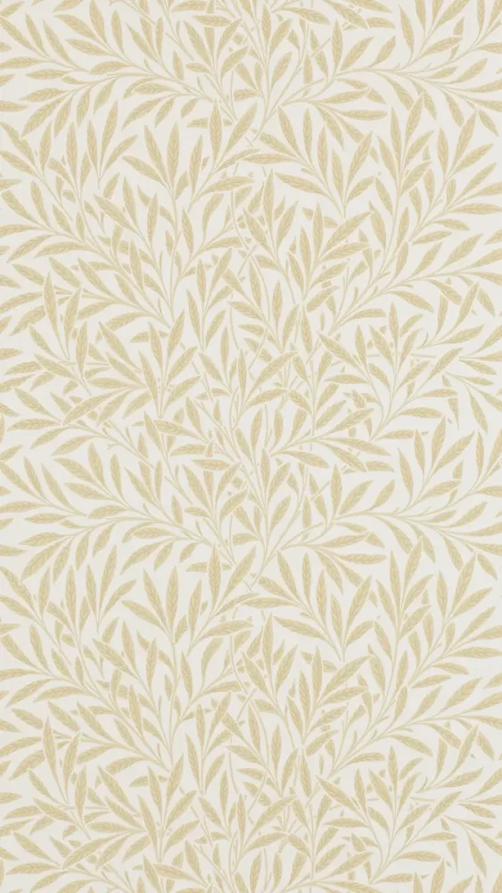 Morris & Co - Willow Buff Morris and Friends Wallpa