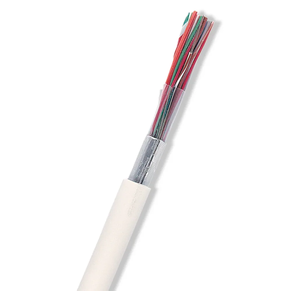 Nexans ELAQBY Telekabel 1 m, vit 50x2x0.6 mm