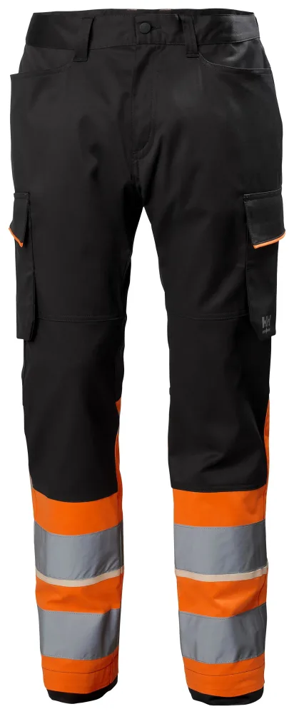 Helly Hansen Workwear UC-ME 77515_269 Arbetsbyxa varsel, svart/orange Varsel, Svart/Orange - Bild 2