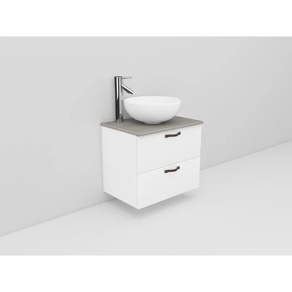 Badrumsmöbel Flexline Modell 13 60cm, Vit, Slät | Stuvbutiken - Bild 2