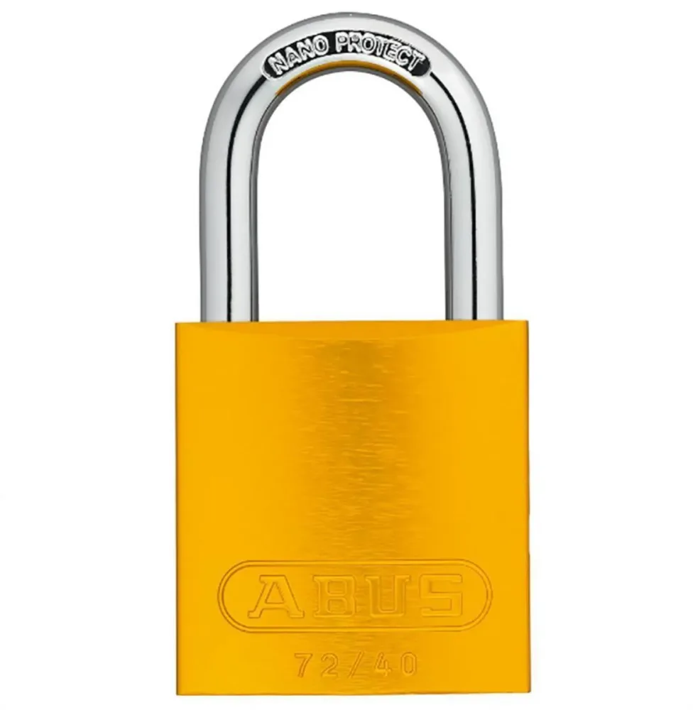 ABUS 72/40 Hänglås 74 x 39 mm, härdad bygel Orange - Bild 2