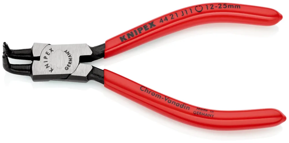 Knipex 44 21 J31 Spårringstång invändig, böjd 40-100 mm