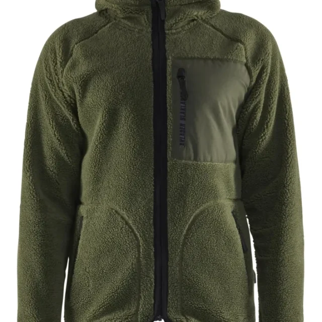 Blåkläder 472529559900XL Pälsfiberjacka svart Svart