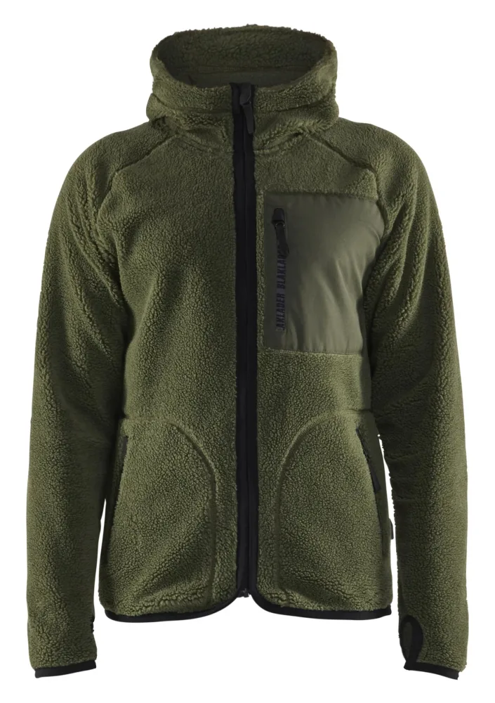 Blåkläder 472529559900XL Pälsfiberjacka svart Svart