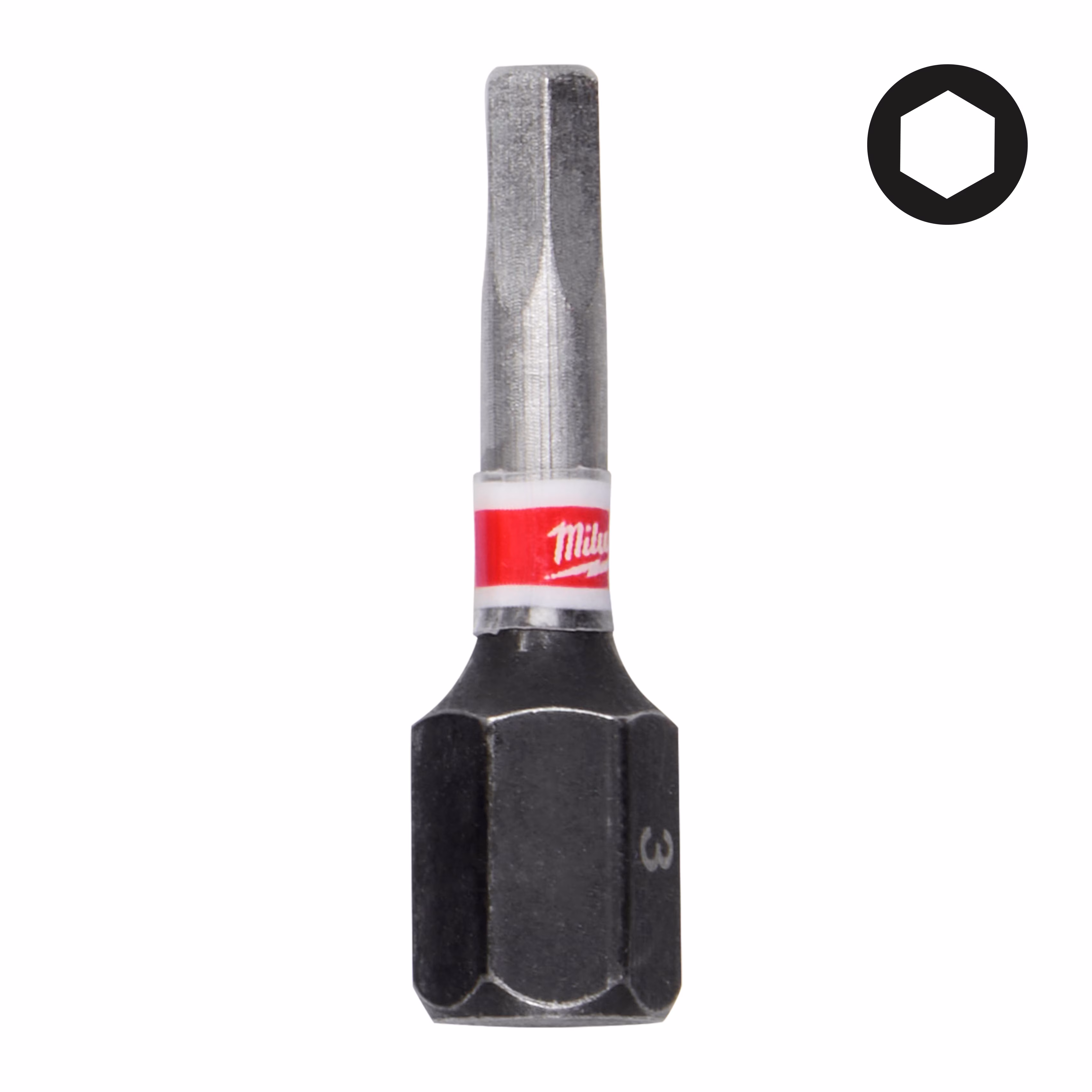 Kjøp Milwaukee Bits Shockwave HEX3, 25 mm, 3-pakke