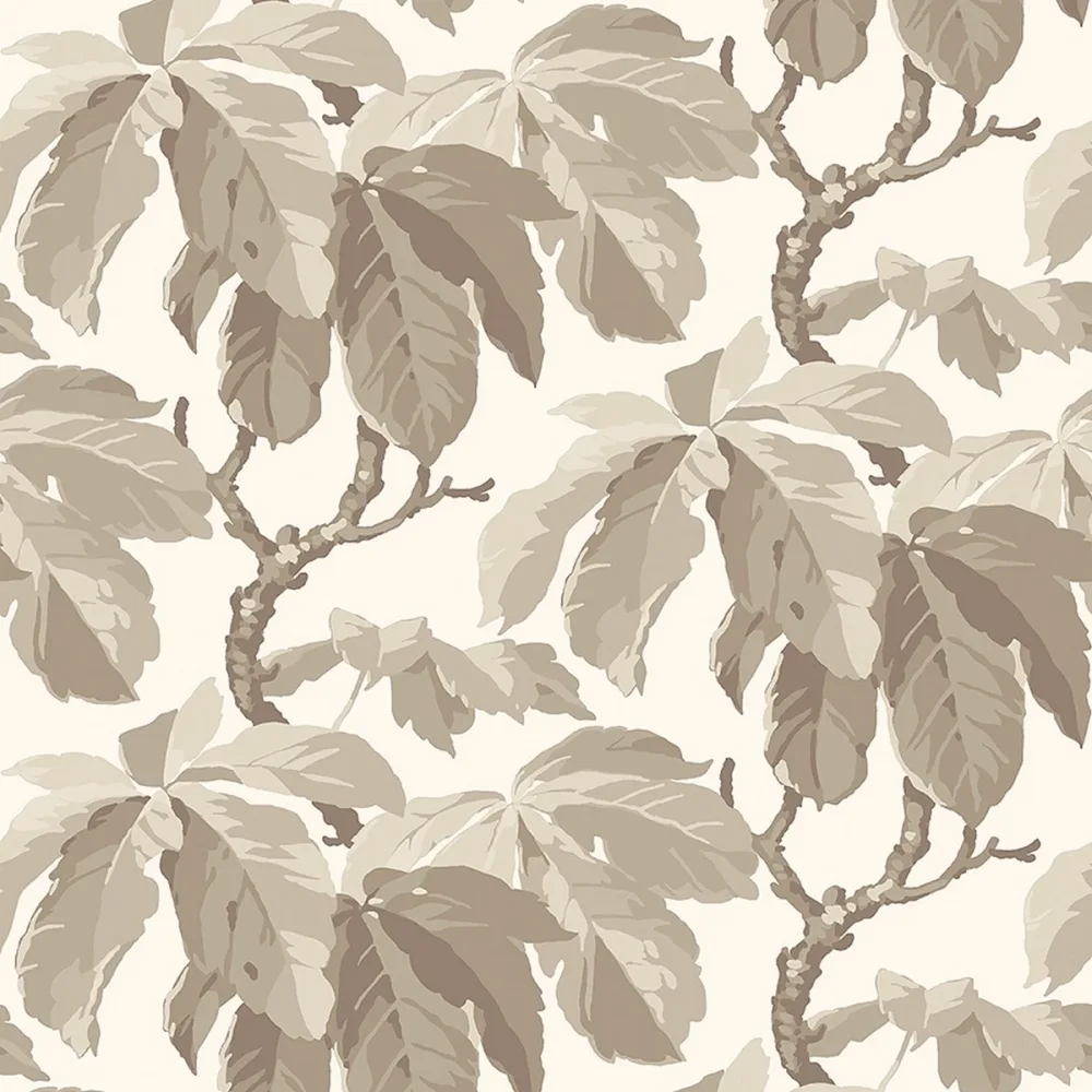 Tapet New Heritage Kastanj 4840 Vit Natur - Bild 2