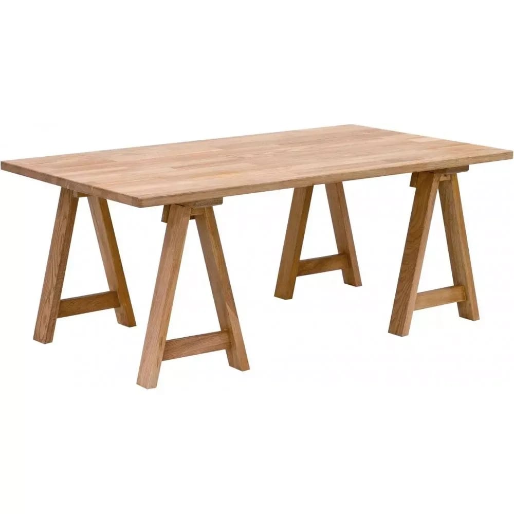 Ziro soffbord i oljad ek 90x90 cm