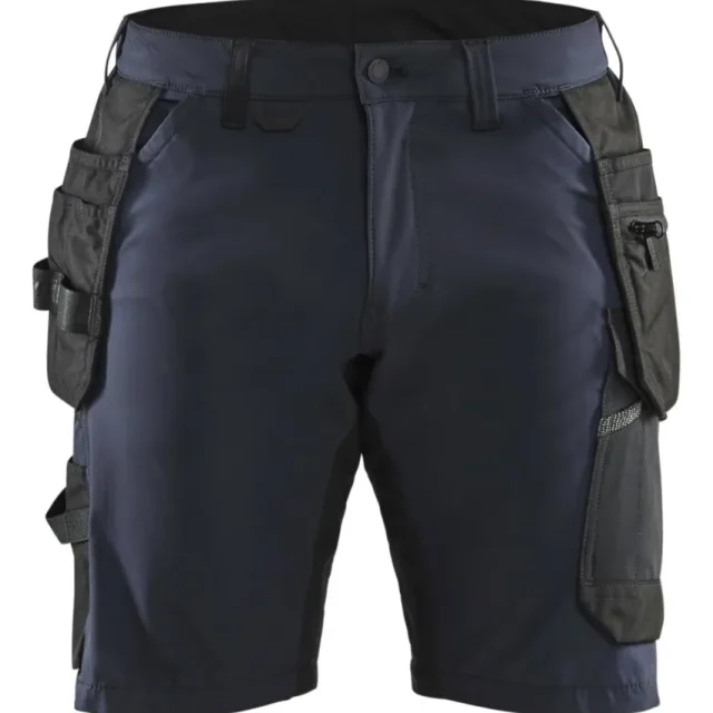 Blåkläder 152016458699C60 Arbetsshorts marinblå/svart C60