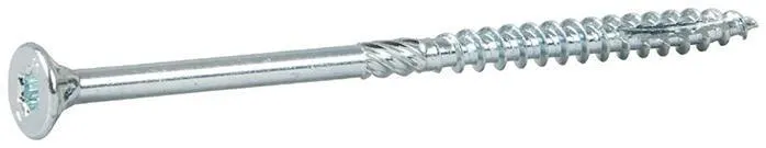 ESSVE ESSDRIVE Träskruv 6 mm Ø, försänkt, A4, 100-pack Rostfritt stål A4