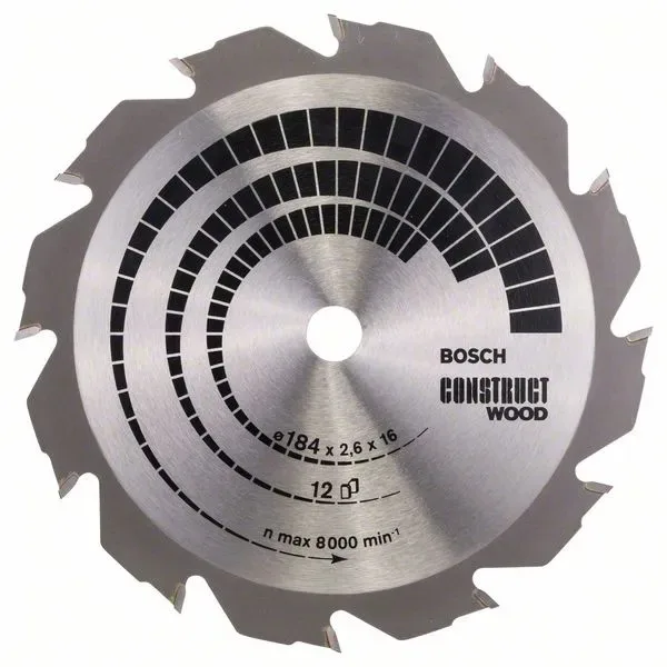 Bosch CONSTRUCT WOOD Cirkelsågklinga 250x30 mm
