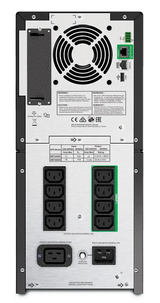 Schneider Electric SMT2200IC UPS 230 V