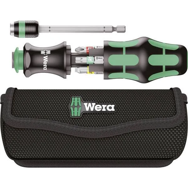 Wera Kraftform Kompakt 20 Bitssats med 6 bits och väska