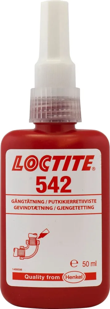 Loctite 542 Gängtätning för hydraulik och tryckluft, medelhög 10 ml