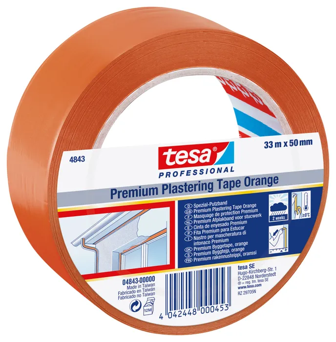 TEJP BYGG 4843 50MMX33M ORANGE