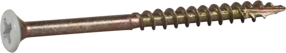 ESSVE 558155 Listskruv 3,4 mm Ø, vitlackerad, PH2 55 mm, 250-pack - Bild 2