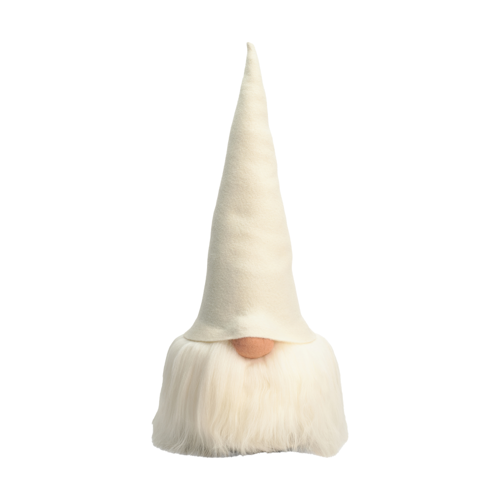 Olle tomte, vit