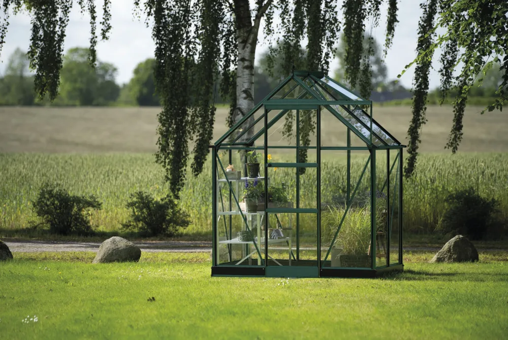 Halls ICON 6 HR01006 Växthus 2,5 m² Aluminium