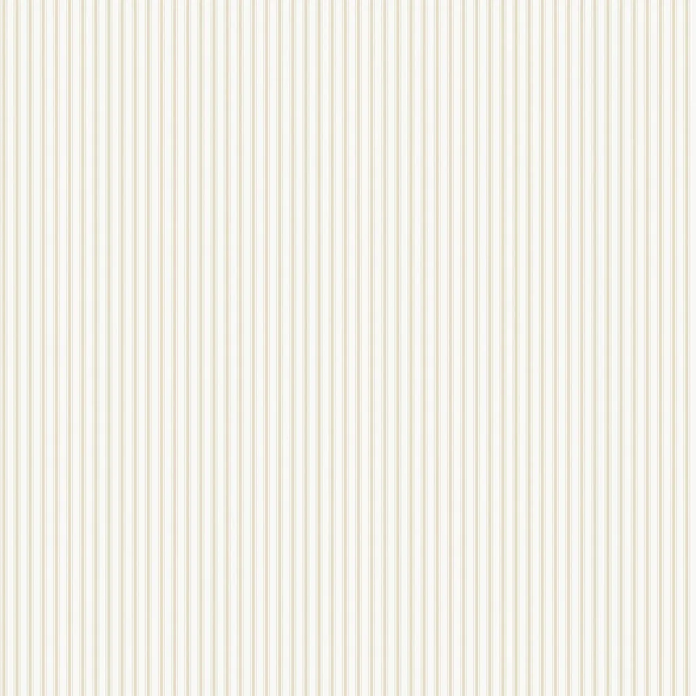 Galerie Wallcoverings Miniatyrer II G67926 Tapet Ticking Stripe Vit/beige