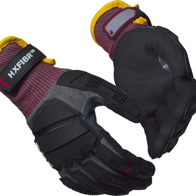 Guide Gloves 6608 Handske nitrildopp, skärskydd F, touch 9