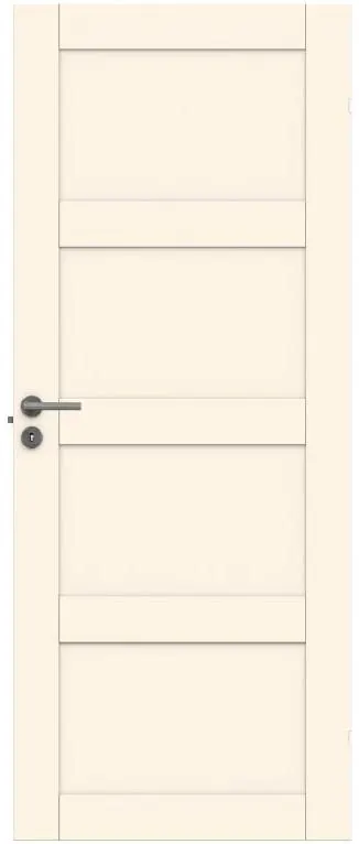 Swedoor Unique 04L Innerdörr vitpigmenterad ek 725x2040 mm