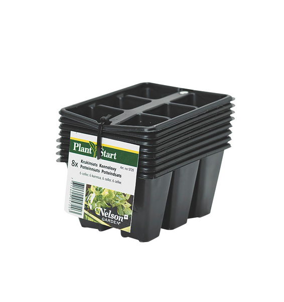 KRUKINSATS NELSON GARDEN 6CELLER 8ST