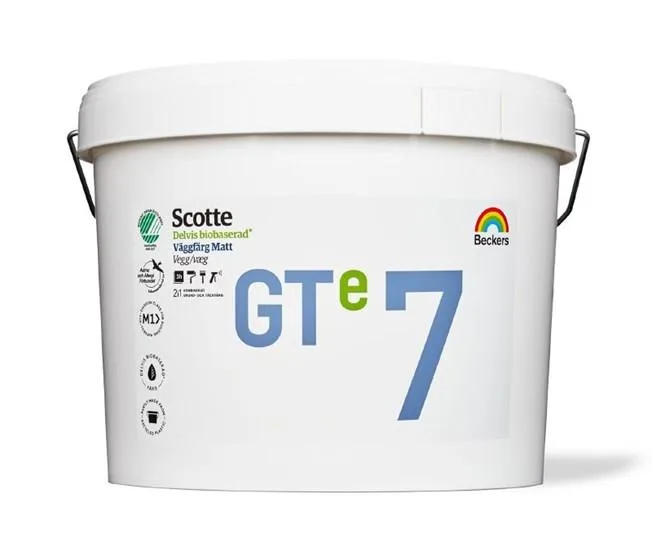 Beckers Scotte GTe 7 Grund- och täckfärg matt Vit - Bild 2
