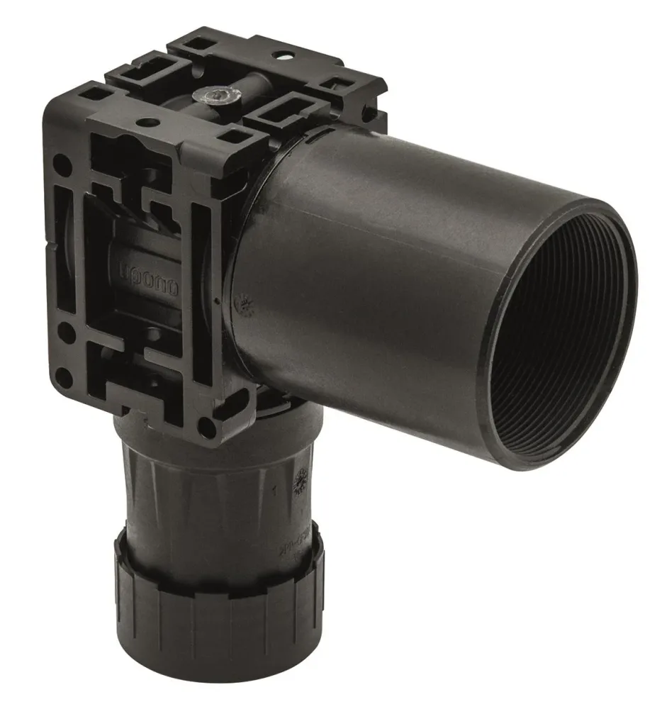 Uponor Aqua PLUS Väggdosa vinkelkoppling Q&E PPSU 16 x 2,2 mm