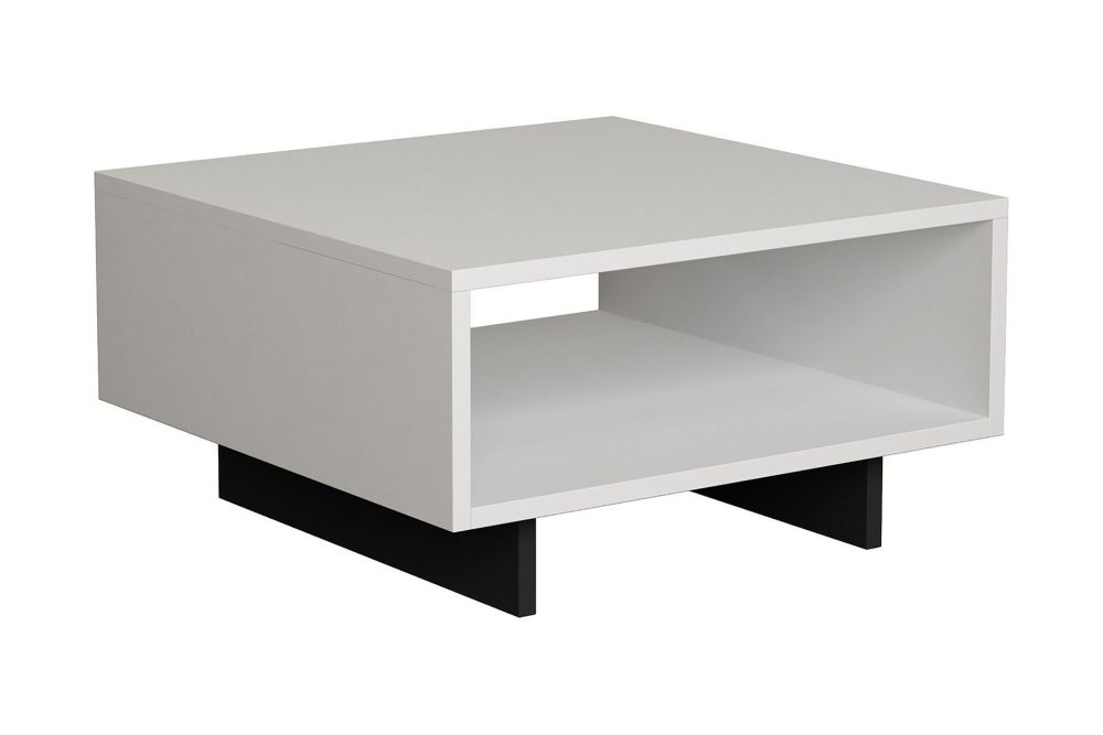 Hapeila Soffbord 60 cm med Förvaring Hylla